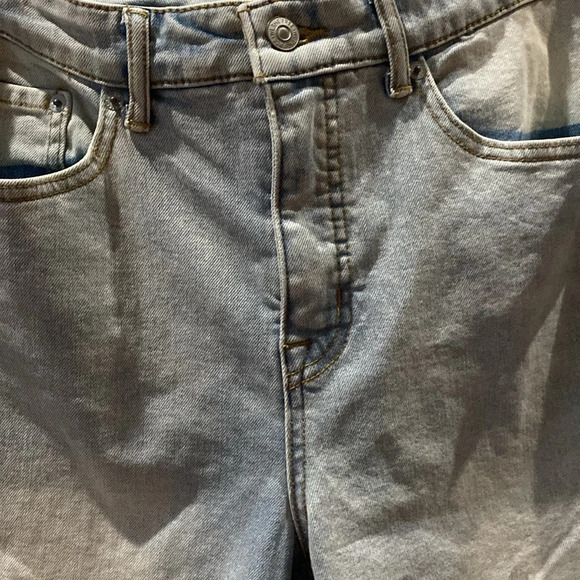 Nwt Free people, high-rise cropped straight jeans, curvy fit size 31 short - Picture 8 of 10